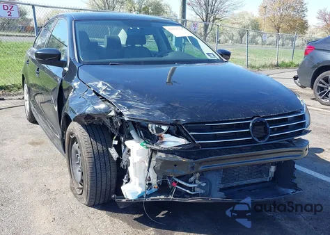 2017 Volkswagen Jetta 1.4T S from USA, damaged, VIN 3VW2B7AJ6HM349334